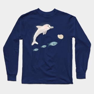 A dolphin and is friends Long Sleeve T-Shirt